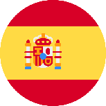 علم أسبانيا دائري 153x153