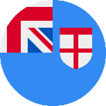 علم جزر فيجي دائري 153x153