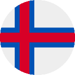 علم جزر فايرو دائري 153x153