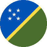 علم جزر سولومون دائري 153x153