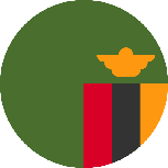 علم زامبيا دائري 153x153