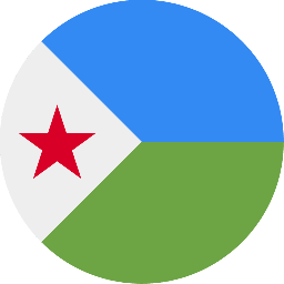 علم جيبوتي دائري 256x256