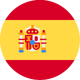 علم أسبانيا دائري 256x256