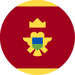 علم مونتينيغرو دائري 256x256