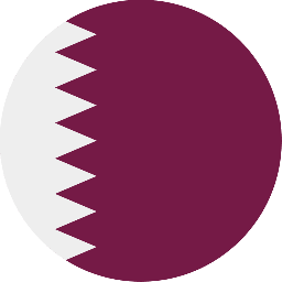 علم قطر دائري 256x256