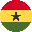 علم غانا دائري 32x32