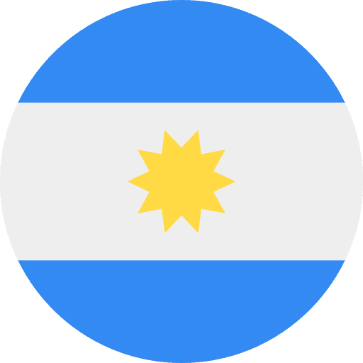 علم الأرجنتين دائري 512x512