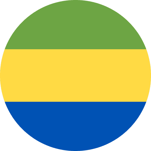 علم الجابون دائري 512x512