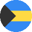 علم جزر البهاما دائري 66x66