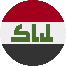 علم العراق دائري 66x66
