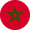 علم المغرب دائري 96x96
