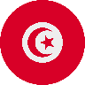 علم تونس دائري 96x96