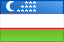 علم أوزبكستان مستطيل 64x42