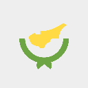 علم قبرص مربع 128x128