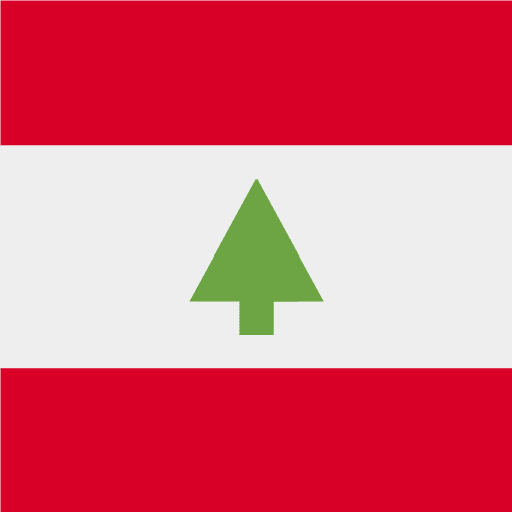علم لبنان مربع 512x512