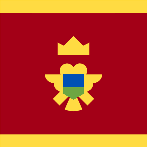 علم مونتينيغرو مربع 512x512