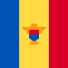 علم مولدوفا مربع 96x96