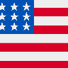 علم الولايات المتحدة الامريكية مربع 96x96