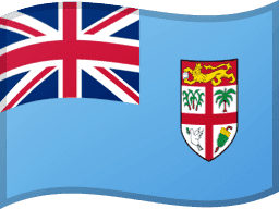 علم جزر فيجي مموج 256x192