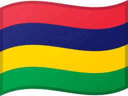 علم موريشيوس مموج 256x192