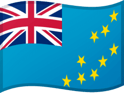 علم توفالو مموج 256x192